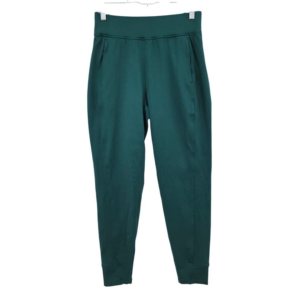 Lululemon Jogger Pants Green Size 6 Activewear Pockets Athleisure Workout Lounge
